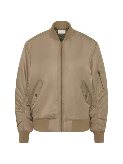 The Upside Tribute Bomber Jacket In Brown
