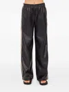 The Upside Twilight Stripe Trousers In Black