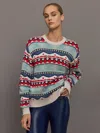 The Upside Vail Boo Sweater In Natural