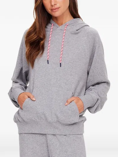 The Upside Valley Raglan Hoodie In Gray
