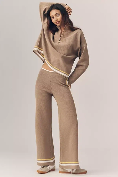 The Upside Veneto Knit Pants In Neutral