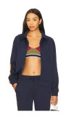 The Upside Vitesse Pari Zip Jacket In Blue