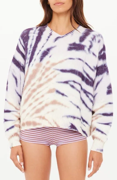 The Upside Westwood Millie Organic Cotton Tie Dye Sweater In Multi