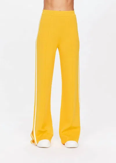 The Upside Women's Dunes Freya Knit Pant In Yellow