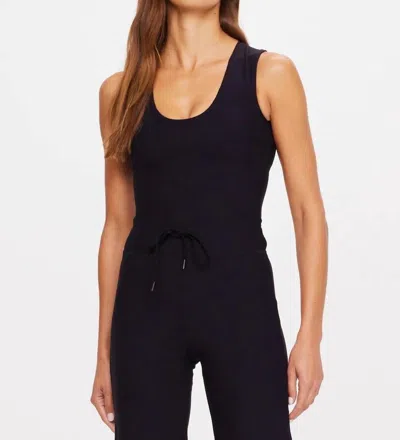 The Upside Women's Onyx Kori Crop Tank Top In Black
