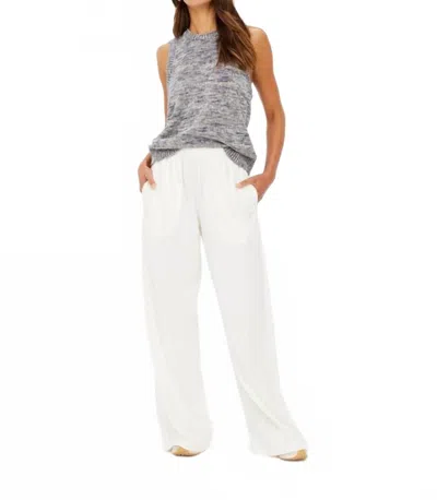 The Upside Women's Soho Tokio Wide Leg Pant In Creme In Gray