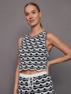 The Upside Woodstock Viva Crochet Top Multi In Multi