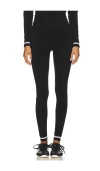 The Upside Wool Seamless 25in Midi Pant In Black