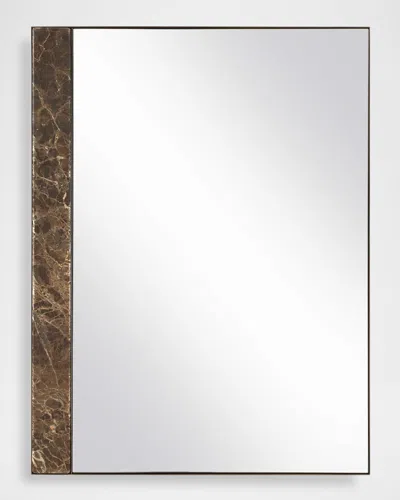 The Uttermost Co Hanover 36" Wall Mirror In Brown