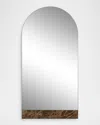 The Uttermost Co Hanover 79" Arch Wall Mirror In Brown
