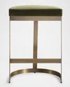 The Uttermost Co Ivanna 26" Counter Stool In Brushed Brass