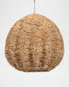 The Uttermost Co Kauri 31" 5-light Beaded Pendant Chandelier In Brown
