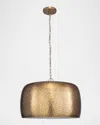 The Uttermost Co Lemont 24" Hammered Pendant In Gold