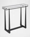 The Uttermost Co Midas Accent Table In Dark Bronze