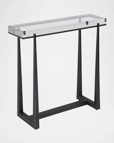 The Uttermost Co Midas Accent Table In Dark Bronze