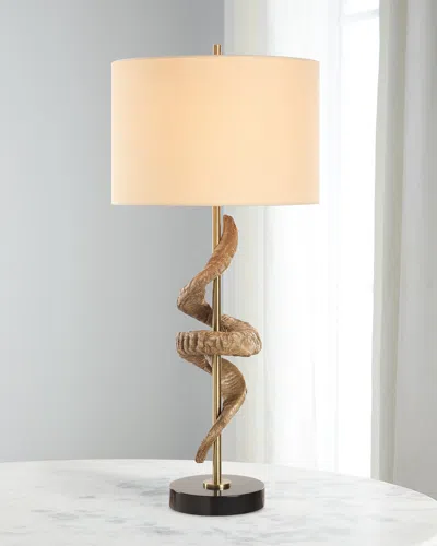 The Uttermost Co Ram & Apos;s Horn 34" Table Lamp