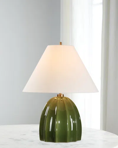 The Uttermost Co Renna 26" Table Lamp In Green
