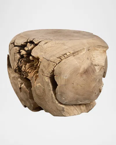 The Uttermost Co Sola Teak Side Table