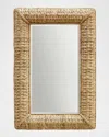 The Uttermost Co Twisted Seagrass 36" Wall Mirror In Brown