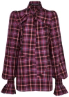 THE VAMPIRE'S WIFE THE MYTHICAL CHECKED COTTON BLOUSE