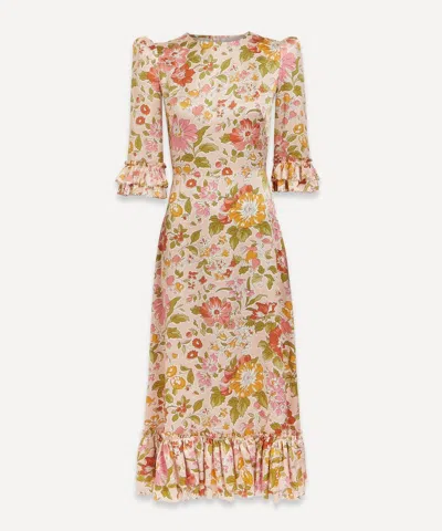 The Vampire's Wife Women's Falconetti Silk Floral Dress