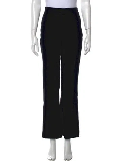 Pre-owned The Vampire's Wife Linen Flared Pants W/ Tags In Black