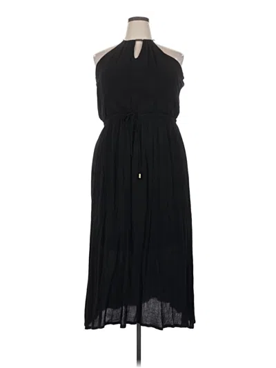Pre-owned The Vanity Room Casual Dress In Black