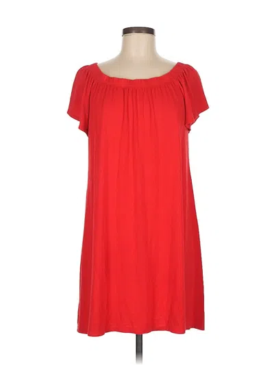 Pre-owned The Vanity Room Casual Dress In Red