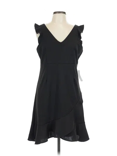 Pre-owned The Vanity Room Cocktail Dress In Black
