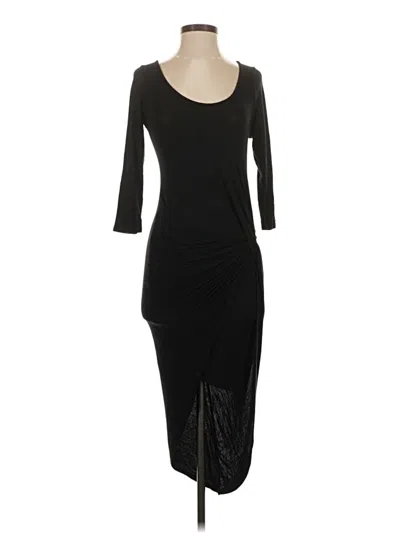 Pre-owned The Vanity Room Cocktail Dress In Black