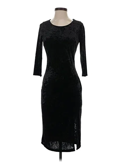 Pre-owned The Vanity Room Cocktail Dress In Black