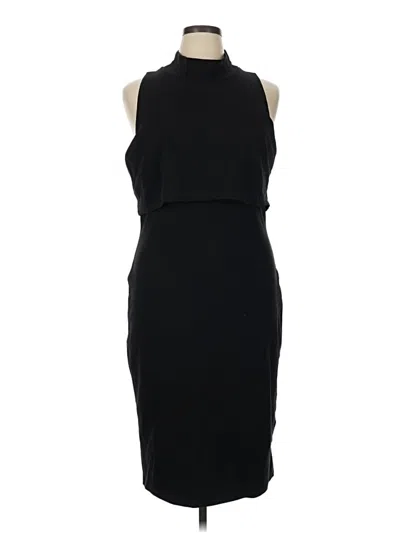 Pre-owned The Vanity Room Cocktail Dress In Black