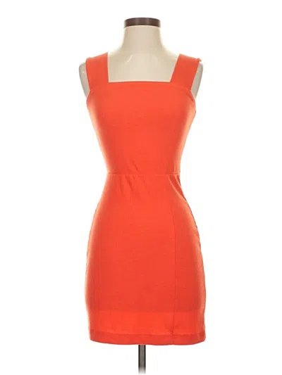 Pre-owned The Vanity Room Cocktail Dress In Orange