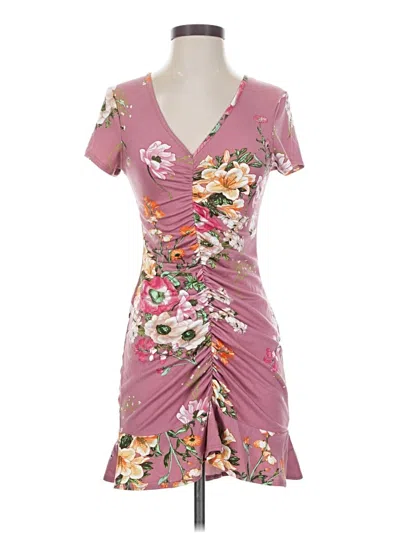 Pre-owned The Vanity Room Cocktail Dress In Pink