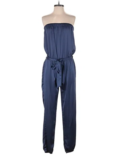Pre-owned The Vanity Room Jumpsuit In Blue