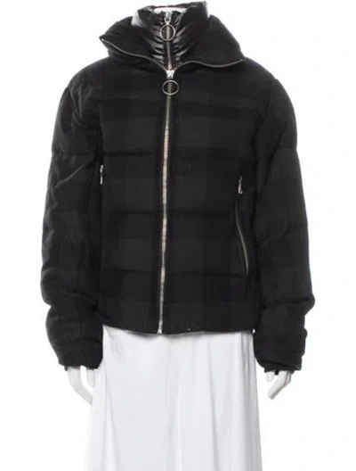 Pre-owned The Very Warm Wool Bomber Jacket In Gray