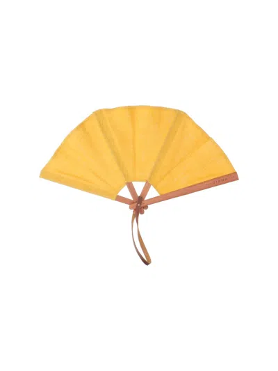 The Viana Fan "girasol" Fan In Yellow