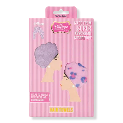 The Vintage Cosmetic Company Hair Turban Duo Pack