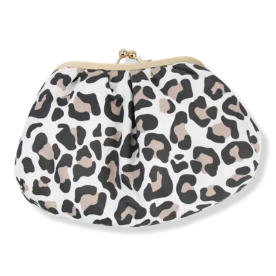 The Vintage Cosmetic Company Leopard Print Cosmetic Bag