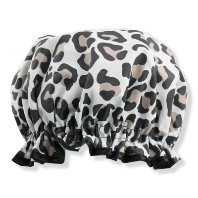 The Vintage Cosmetic Company Leopard Print Shower Cap
