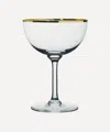 The Vintage List Crystal Champagne Saucers Set Of Six