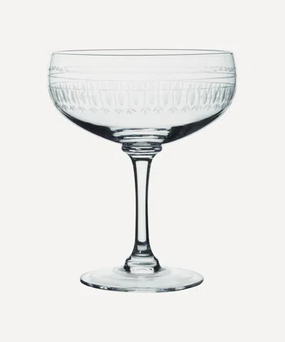 The Vintage List Crystal Cocktail Glasses Set Of Four
