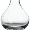 The Vintage List Crystal Vase In Transparent