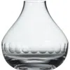 The Vintage List Crystal Vase In Transparent