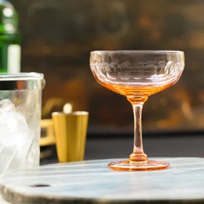 The Vintage List Rose Cocktail Glasses