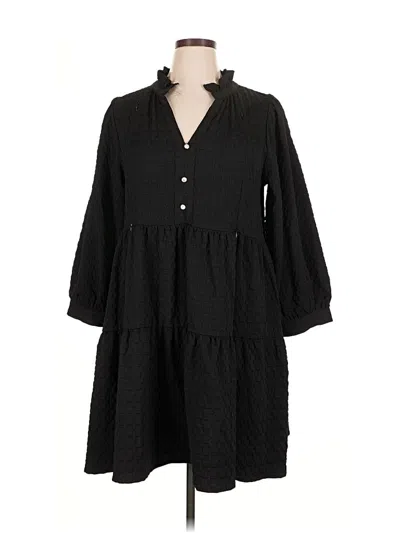 Pre-owned The Vintage Shop Casual Dress In Black