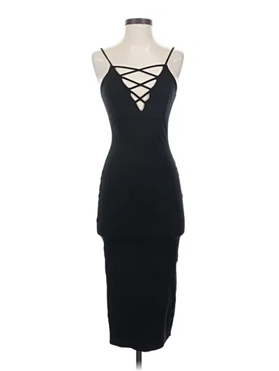 Pre-owned The Vintage Shop Cocktail Dress In Black