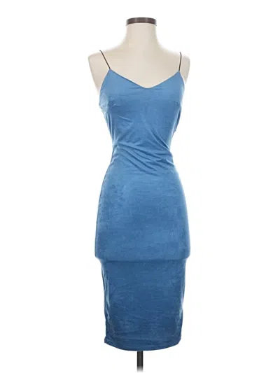 Pre-owned The Vintage Shop Cocktail Dress In Blue