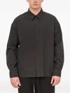 The Viridi-anne Button-up Shirt In Black
