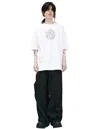 The Viridi-anne Oversized Print T-shirt In White